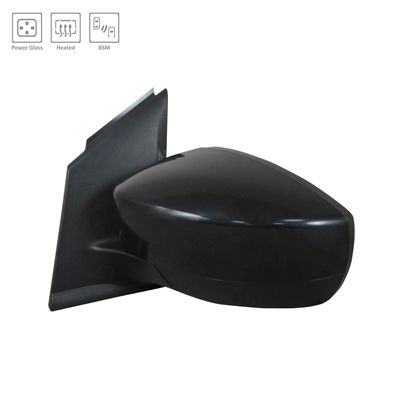 FORD TRUCKS & VANS ESCAPE  DOOR MIRROR LEFT (Driver Side) PWR/HTD (WO/SIGNAL)(W/BSD)(PTM) OEM#GJ5Z17683DA-PFM 2017-2019 PL#FO1320568