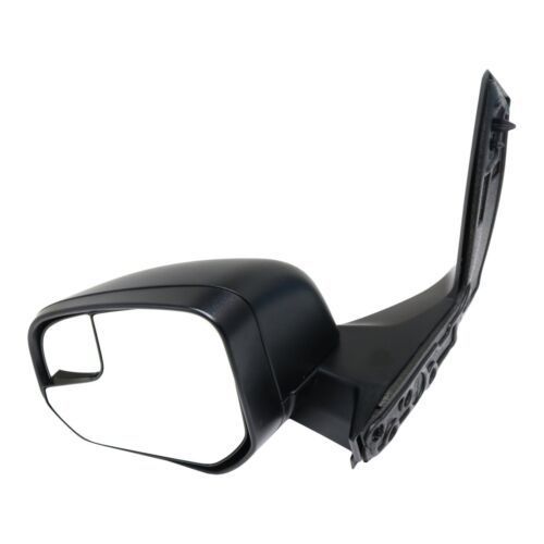 FORD TRUCKS & VANS TRANSIT CONNECT DOOR MIRROR LEFT (Driver Side) MANUAL (SMALL)(W/BLIND SPOT GLASS)(BLACK CVR) OEM#DT1Z17683U-PFM 2014-2018 PL#FO1320727