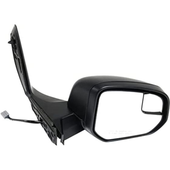 FORD TRUCKS & VANS TRANSIT CONNECT DOOR MIRROR LEFT (Driver Side) PWR/HTD (SMALL)(W/BLIND SPOT GLASS)(BLACK CVR) OEM#DT1Z17683V-PFM 2014-2018 PL#FO1320728