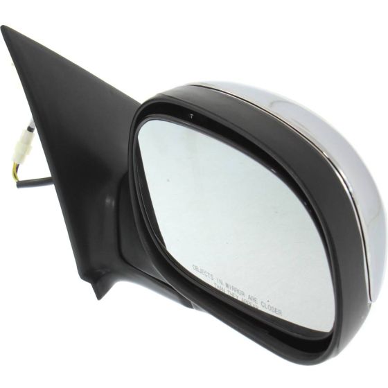 FORD TRUCKS & VANS FORD/PU (NEW)(F150/F250)LD DOOR MIRROR RIGHT (Passenger Side) PWR (W/O SIGNAL)(Exc LIGHTNING)(CHR CVR) OEM#F85Z17682FAA 1997-2001 PL#FO1321138