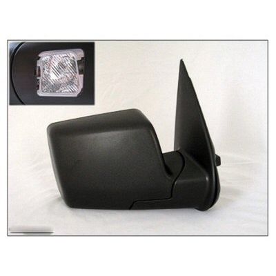FORD TRUCKS & VANS EXPLORER SPORT TRAC (PICKUP) DOOR MIRROR RIGHT (Passenger Side) PWR/NON-HTD(BLK)(W/PDL)(XLT) OEM#6L2Z17682BAA-PFM 2007-2010 PL#FO1321271
