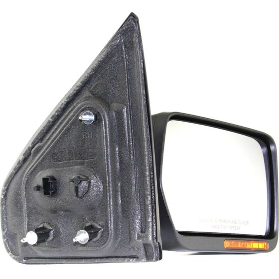 FORD TRUCKS & VANS FORD/PU (F150)(EXC SVT RAPTOR) DOOR MIRROR RIGHT (Passenger Side) PWR/HTD/SIGNAL (BLK)(W/REFL)(SINGLE ARM) OEM#9L3Z17682CB 2009-2014 PL#FO1321349