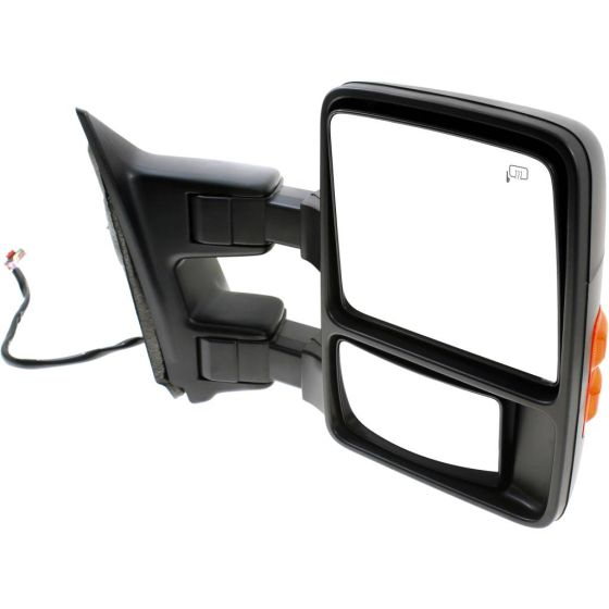 FORD TRUCKS & VANS FORD/PU (F250/350/450) Super Duty DOOR MIRROR RIGHT (Passenger Side) PWR/HTD/SIGNAL/P-FOLD (WO/MEMORY)(PWR TELESCOPING)(BLK)(TOW TYPE OEM#BC3Z17682CA (P) 2011-2016 PL#FO1321489