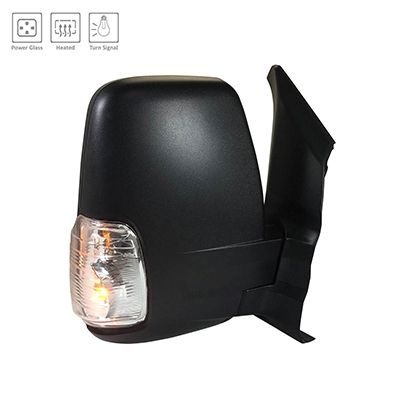 FORD TRUCKS & VANS TRANSIT  DOOR MIRROR RIGHT (Passenger Side) PWR/HTD/SIGNAL (SHORT ARM)(LOW ROOF)(TEX) OEM#EK4Z17682CB 2015-2019 PL#FO1321549