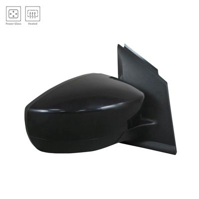 FORD TRUCKS & VANS ESCAPE  DOOR MIRROR RIGHT (Passenger Side) PWR/HTD (WO/SIGNAL)(WO/BSD)(PTM) OEM#GJ5Z17682BA-PFM 2017-2019 PL#FO1321567