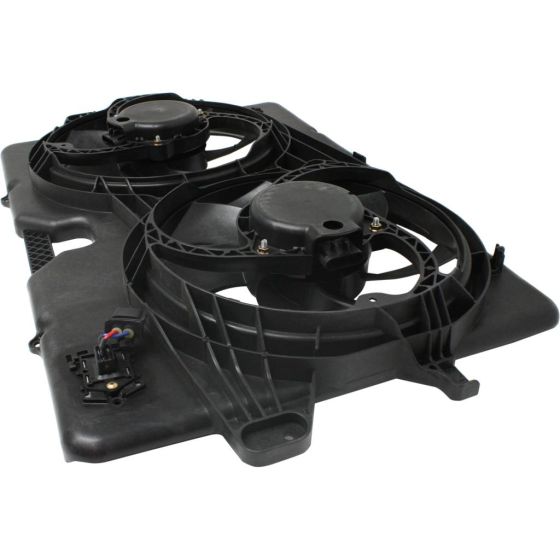 FORD TRUCKS & VANS ESCAPE RADIATOR & A/C FAN ASSEMBLY (2.3L/2.5L) (DUAL FAN) OEM#8L8Z8C607A 2008-2012 PL#FO3115176