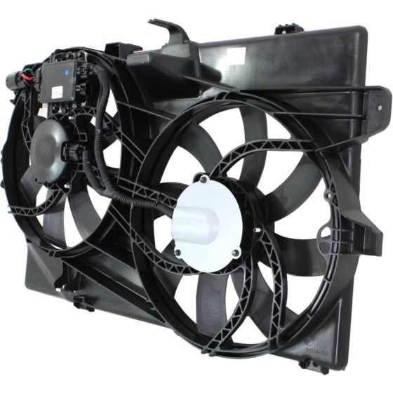 FORD TRUCKS & VANS EDGE RADIATOR & A/C FAN ASSEMBLY (WO/TOWING)(DUAL FAN) OEM#CT4Z8C607B 2007-2010 PL#FO3115177