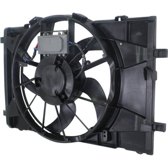 FORD FUSION HYBRID RADIATOR & A/C FAN ASSEMBLY (SINGLE FAN) OEM#BE5Z8C607A 2010-2012 PL#FO3115183