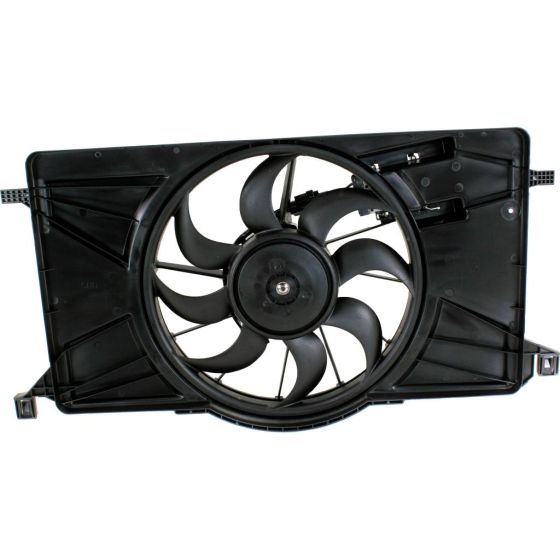 FORD FOCUS HATCHBACK/ST/RS RADIATOR & A/C FAN ASSEMBLY W/MODULE (2.0L WO/ TURBO) OEM#CV6Z8C607R 2015-2018 PL#FO3115189