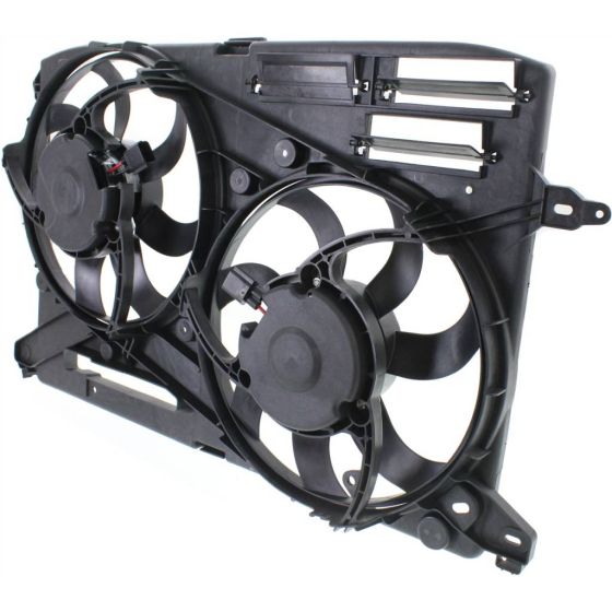 FORD FUSION RADIATOR & A/C FAN ASSEMBLY (DUAL FAN) 1.6L OEM#DG9Z8C607B 2013-2016 PL#FO3115196