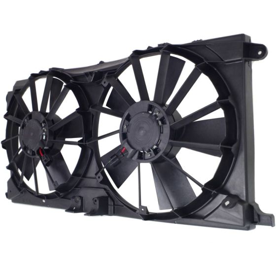FORD TRUCKS & VANS FORD/PU (F150) RADIATOR & A/C FAN ASSEMBLY (DUAL FAN)(EXC W/HEAVY DUTY TOW) OEM#JL3Z8C607B 2015-2021 PL#FO3115207