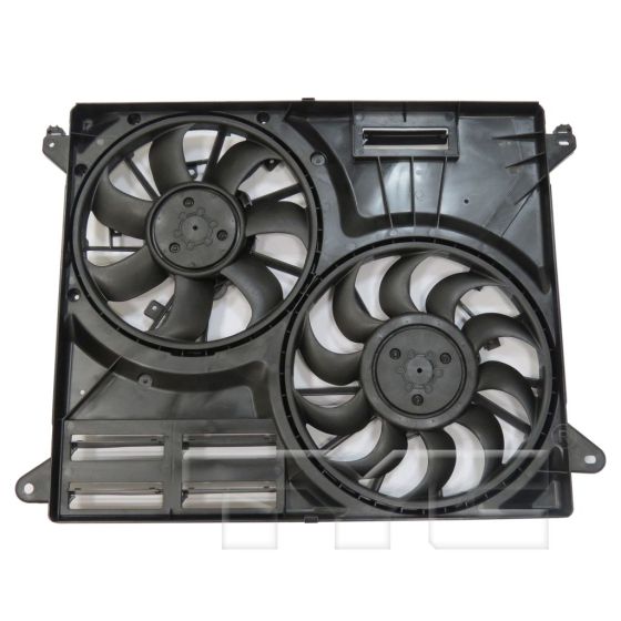 FORD TRUCKS & VANS EDGE  RADIATOR & A/C FAN ASSY(DUAL FAN)(2.0L TURBO) OEM#F2GZ8C607A 2019-2022 PL#FO3115223