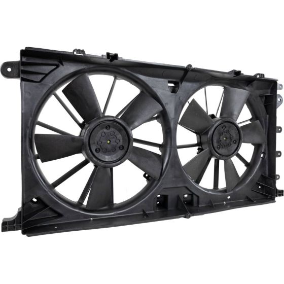 FORD TRUCKS & VANS FORD/PU  (F150 SVT RAPTOR) RADIATOR & A/C FAN ASSY (DUAL FAN )(BRUSHLESS MOTOR)(3PIN SOCKET) OEM#HL3Z8C607D 2017-2020 PL#FO3115224
