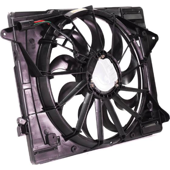FORD TRUCKS & VANS MAVERICK  RADIATOR & A/C FAN ASSY (WO/TOW)(WO/FX4 OFF-ROAD)(SINGLE FAN) OEM#LX6Z8C607A 2022-2023 PL#FO3115228