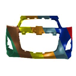 CHEVROLET SONIC FRONT BUMPER COVER PRIMED (RS) OEM#95274248 2013-2016 PL#GM1000955