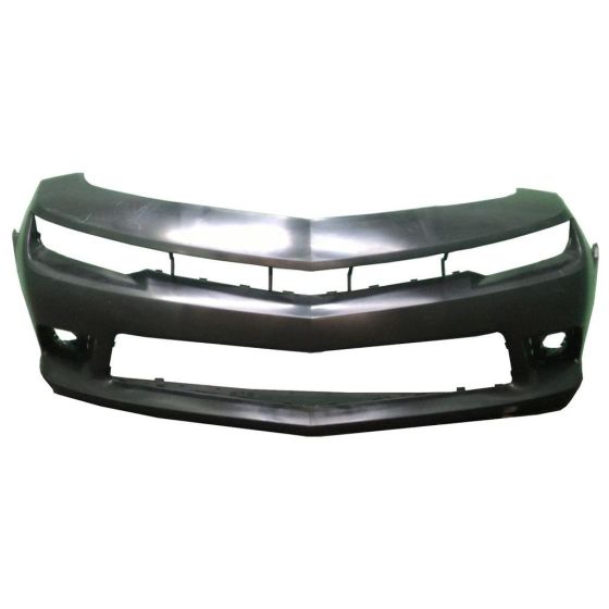 CHEVROLET CAMARO COUPE FRONT BUMPER COVER (SS W/ RS PKG) (RED SS BADGE)**CAPA** OEM#22997721 2014-2015 PL#GM1000964C