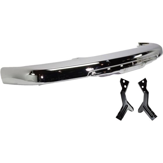 GM TRUCKS & VANS COLORADO (CHEVY) FRONT BUMPER CHROME (W/ BRACE BRKT)**CAPA** OEM#19210442 2004-2012 PL#GM1002460C