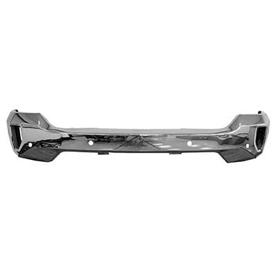 GM TRUCKS & VANS SILVERADO/PU 1500  (19 OLD STYLE) FRONT BUMPER CHROME (W/FOG)(W/SENSOR) OEM#84029812 2016-2019 PL#GM1002862
