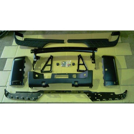 GM TRUCKS & VANS SIERRA/PU 1500 HYBRID STEP BUMPER ASSY BLACK (W/SENSOR)**CAPA** OEM#20899360-PFM 2009-2013 PL#GM1103149C