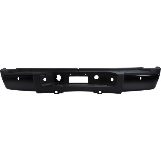 GM TRUCKS & VANS SILVERADO/PU 2500/3500 STEP BUMPER ASSY BLACK(SINGLE REAR WHEEL)(W/SENSOR) OEM#20899965-PFM 2007-2010 PL#GM1103152