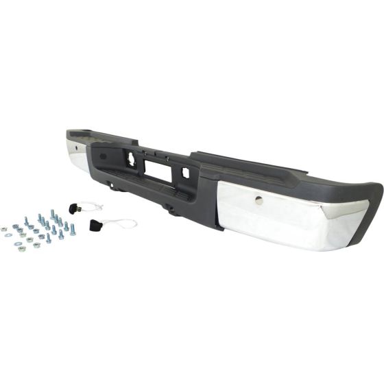 GM TRUCKS & VANS SILVERADO/PU 2500/3500 (CHEVY) STEP BUMPER ASSEMBLY CHR(W/DUAL WHEEL) (W/SENSOR) OEM#20899965-PFM 2007-2010 PL#GM1103154