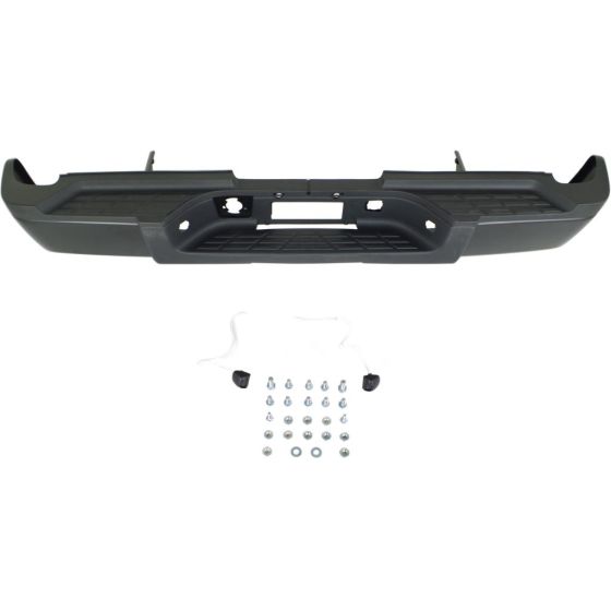 GM TRUCKS & VANS SILVERADO/PU 2500/3500 STEP BUMPER ASSY BLACK(DUAL REAR WHEEL)(WO/SENSOR) OEM#20899965-PFM 2010 PL#GM1103163