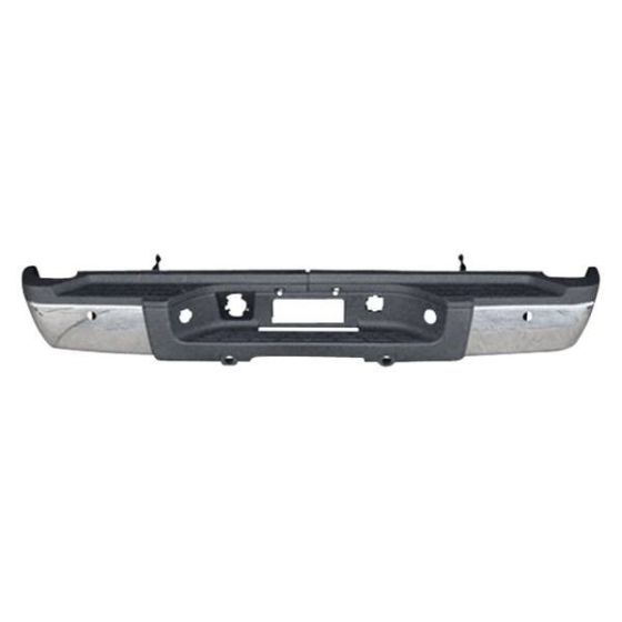 GM TRUCKS & VANS SIERRA/PU 2500/3500 (GMC) STEP BUMPER ASSEMBLY CHR(SINGLE REAR WHEEL) (W/SENSOR)**CAPA** OEM#22792253 2011-2014 PL#GM1103165C
