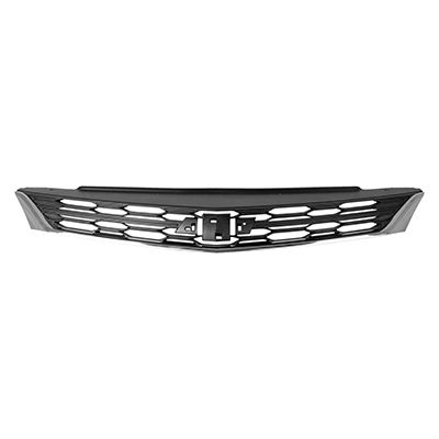 CHEVROLET CRUZE SEDAN  GRILLE BLACK W/LOWER CHROME MLDG (L/LS/LT)(WO/RS) OEM#84189613 2016-2018 PL#GM1200718