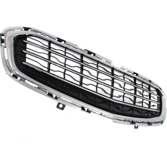 CHEVROLET CRUZE / CRUZE LIMITED GRILLE LOWER ASSEMBLY GRAY W/CHR MLDG; W/CHR FRAME(LTZ) OEM#95433926 2015-2016 PL#GM1200729