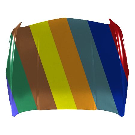 CADILLAC ATS COUPE HOOD (ALUM) OEM#84076714 2015-2019 PL#GM1230459