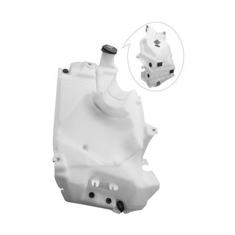BUICK RAINIER WASHER TANK WO/PUMP W/CAP 4.2L (W/ WASH)(W/SENSOR HOLE)(W/INFO DISPLAY) OEM#25796346-PFM 2004-2007 PL#GM1288249