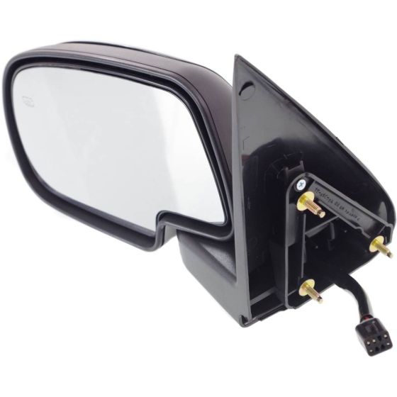 GM TRUCKS & VANS AVALANCHE  DOOR MIRROR LEFT (Driver Side) PWR/HTD (WO/PUDDLE LAMP)(PTD CVR) OEM#GM1320226 2002 PL#GM1320226
