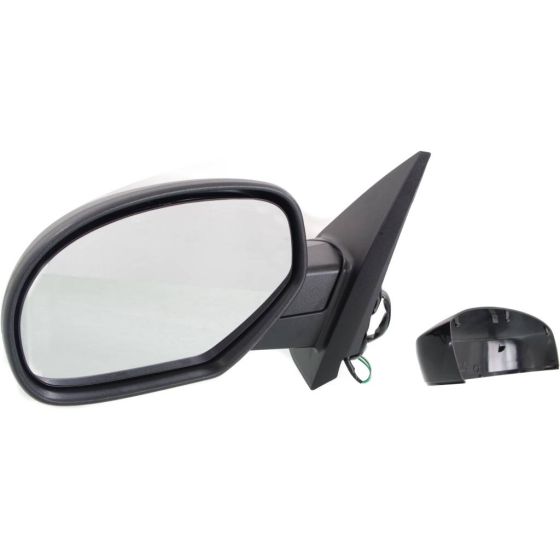 GM TRUCKS & VANS YUKON/YUKON XL (GMC) DOOR MIRROR LEFT (Driver Side) POWER/HEATED (WO/PUDDLE LAMP)(PTM CVR)(WO/TRAILER TOW) OEM#20843177 2007-2014 PL#GM1320336