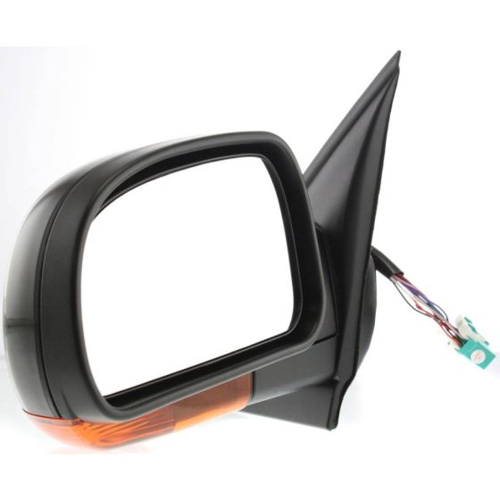 BUICK RAINIER  DOOR MIRROR LEFT (Driver Side) PWR/HTD (W/MEMORY)(M-FOLD)(AMBER LAMP)PTD OEM#15789756 2004-2007 PL#GM1320349