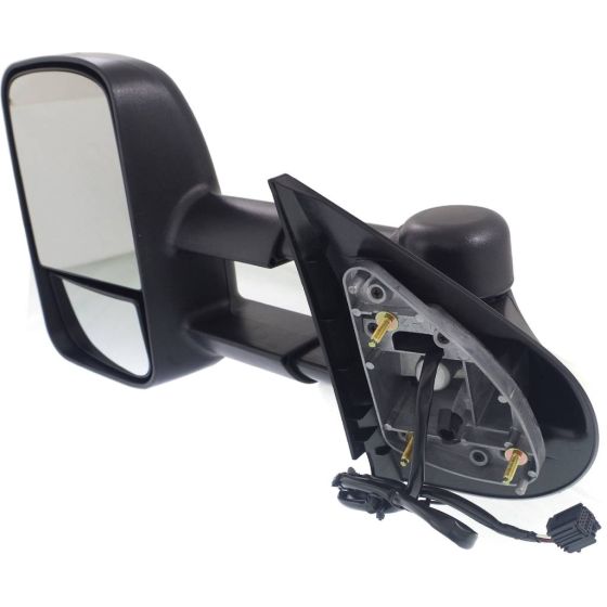 GM TRUCKS & VANS SILVERADO/PU 1500 (CHEVY) DOOR MIRROR LEFT (Driver Side) POWER/HEATED (W/TOW)(DUAL ARM) (W/ LED Signal in Glass) OEM#20862098 2007-2013 PL#GM1320354