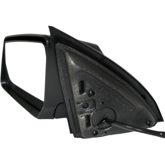 GM TRUCKS & VANS TRAVERSE DOOR MIRROR LEFT (Driver Side) PWR/N-HTD/M-FOLD (WO/SIGNAL)(WO/BLIND SPOT MIRROR)BLK OEM#23453775 2009-2012 PL#GM1320388