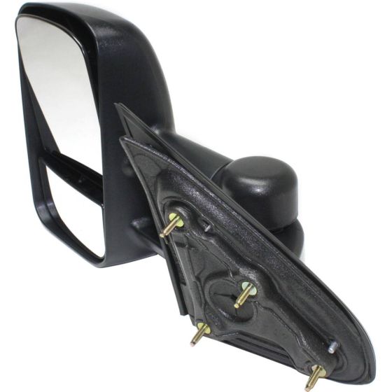 GM TRUCKS & VANS SILVERADO/PU 1500 (19 OLD STYLE) DOOR MIRROR LEFT (Driver Side) MANUAL (TOW TYPE)(DUAL ARM)(BLK) OEM#22820395 2014-2019 PL#GM1320455