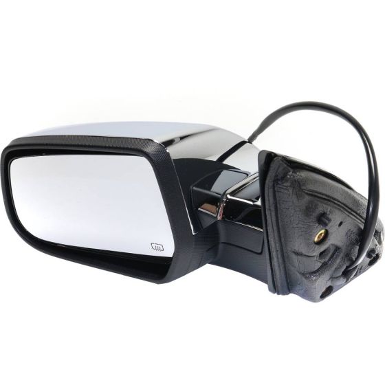 GM TRUCKS & VANS EQUINOX DOOR MIRROR PWR/HTD/MEMORY LEFT (Driver Side) (CHROME CVR) (W/BLIND SPOT MIRROR) OEM#22818267 2010-2014 PL#GM1320456