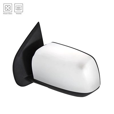 GM TRUCKS & VANS CANYON (GMC)  DOOR MIRROR LEFT (Driver Side) PWR/HTD (1st DESIGN)(W/SPOT GLASS)(CHROME CVR) OEM#23408200 2015-2017 PL#GM1320522
