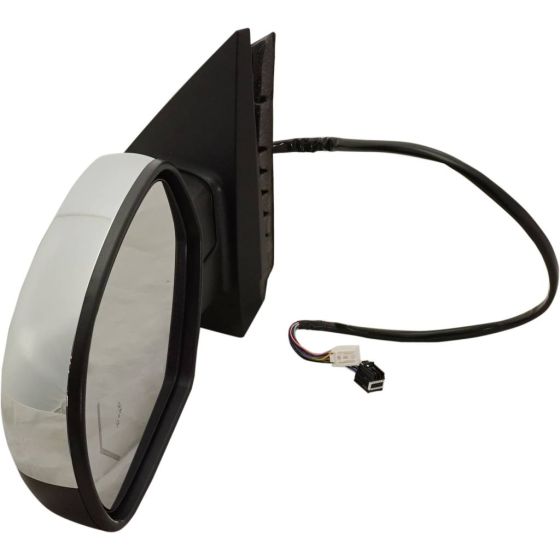 GM TRUCKS & VANS YUKON XL/XL DENALI  (GMC) DOOR MIRROR LEFT (Driver Side) PWR/HTD/PUDDLE LAMP/SIGNAL/MEMORY/P-FOLD (WO/BLIS)(CHROME CVR) OEM#20756774-PFM 2009-2014 PL#GM1320525