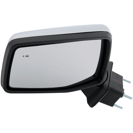 GM TRUCKS & VANS SIERRA/PU 1500 (22 OLD STYLE) DOOR MIRROR LEFT (Driver Side) PWR/HTD/SIGNAL (W/BSD)(CHROME)(STD) OEM#84823227-PFM 2019-2022 PL#GM1320627