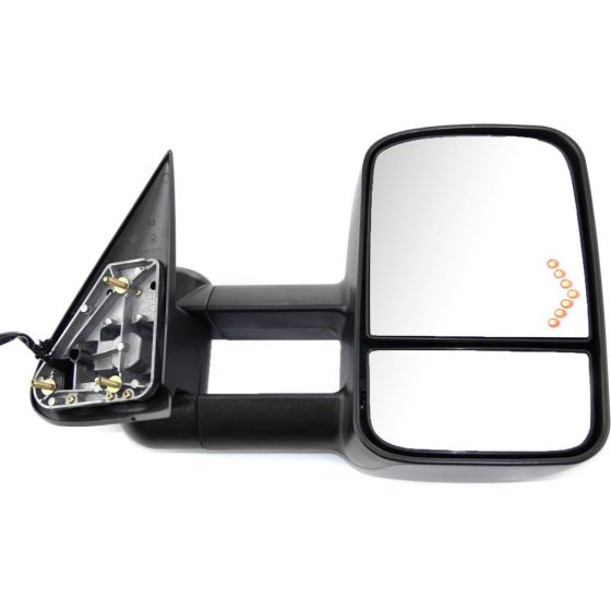 GM TRUCKS & VANS YUKON/YUKON XL (GMC) DOOR MIRROR RIGHT (Passenger Side) POWER/HEATED (W/SIGNAL IN GLASS)(TOW TYPE)((DUAL MIRROR)(TEXT) OEM#15904035 2003-2006 PL#GM1321355