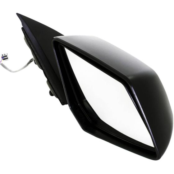 GM TRUCKS & VANS TRAVERSE DOOR MIRROR RIGHT (Passenger Side) PWR/N-HTD/M-FOLD (WO/SIGNAL)(WO/BLIND SPOT MIRROR) BLACK OEM#23453776 2009-2012 PL#GM1321388