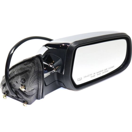 GM TRUCKS & VANS EQUINOX DOOR MIRROR RIGHT (Passenger Side) POWER/HEATED (WO/MEMORY)(CHR CVR)(W/ BLIND SPOT GLASS) OEM#23153004 2014 PL#GM1321477