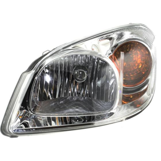 CHEVROLET COBALT HEAD LAMP ASSY LEFT (Driver Side) (WO/BRKT)(CLEAR LENS) OEM#22740621 2005-2008 PL#GM2502251