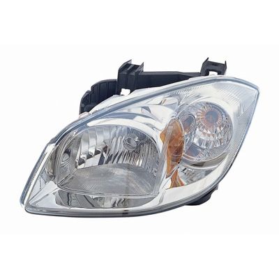 CHEVROLET COBALT HEAD LAMP ASSEMBLY LEFT (Driver Side) (WO/BRKT)(LIGHT SMOKED LENS)**CAPA** OEM#20964008 2005-2010 PL#GM2502274C
