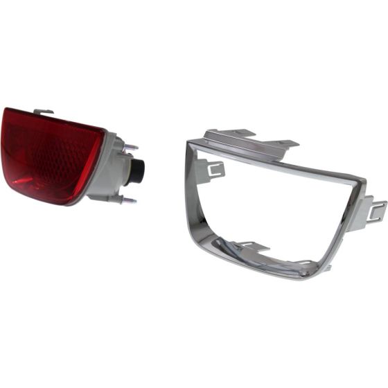 CHEVROLET CAMARO CONV  TAIL LAMP ASSY RIGHT (Passenger Side) (OUTER) W/CHROME BEZEL (HALOGEN HEAD LAMP)**CAPA** OEM#92244319 2011-2013 PL#GM2805108C
