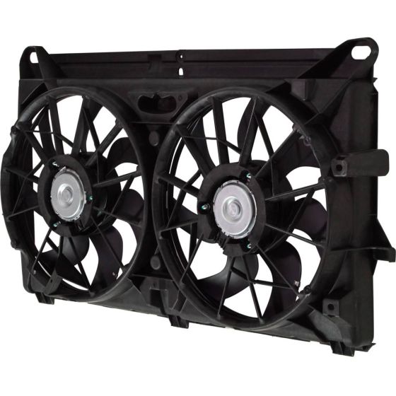 GM TRUCKS & VANS AVALANCHE  RADIATOR & A/C FAN ASSY (5.3L/6.0L)(DUAL FAN) OEM#15780788-PFM 2007-2013 PL#GM3115211