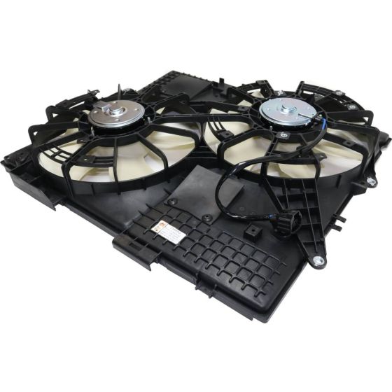 CADILLAC SRX RADIATOR & A/C FAN ASSEMBLY (DUAL FAN) OEM#19129896-PFM 2004-2007 PL#GM3115223