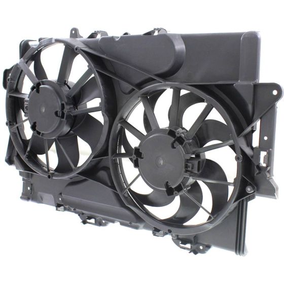 GM TRUCKS & VANS EQUINOX RADIATOR & A/C FAN ASSEMBLY 3.4L (2nd Design) OEM#19130587-PFM 2008-2009 PL#GM3115241